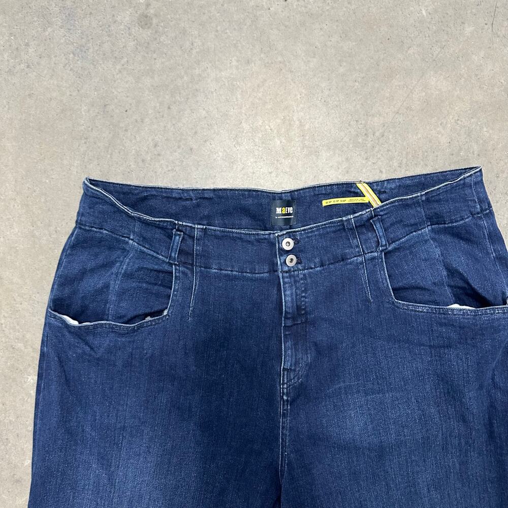 Anthropologie Maeve Corseted High Rise Wide Leg Jeans Plus sz 26W - Picture 7 of 11